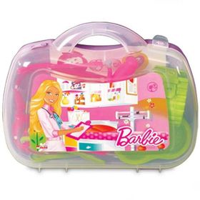 Fen Toys Barbie Doktor Çantası Mor Çocuk Oyun Seti
