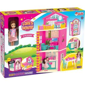 Fen Toys Dede 03662 Lola'Nın 3 Katlı Evi Çok Renkli Çocuk Oyun Setleri