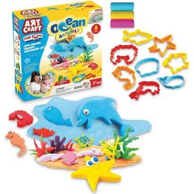 Fen Toys F02.03574 03574 Okyanus Hayvanları Seti Oyun Hamuru
