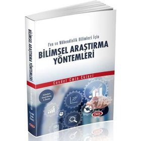 Fen Ve Mühendislik Bilimleri İçin Bilimsel Araştırma Yöntemleri - Cevdet Emin Ekinci