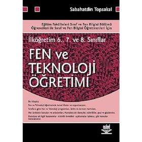FEN VE TEKNOLOJI ÖĞRETİMİ İLKÖĞRETİM 6-7-8 - SABAHATDIN TOPSAKAL