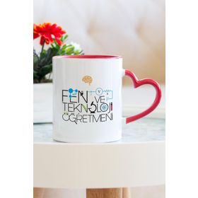 Fen ve Teknoloji Öğretmeni Kupa Bardak