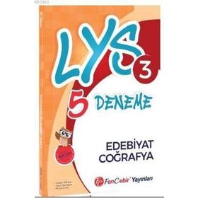 FenCebir Yayınları LYS 3 Edebiyat - Coğrafya 5 Deneme