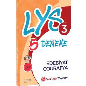 FenCebir Yayınları LYS 3 Edebiyat - Coğrafya 5 Deneme