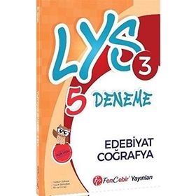 FenCebir Yayınları LYS 3 Edebiyat - Coğrafya 5 Deneme