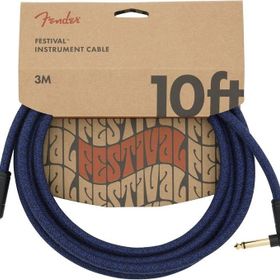 Fender 10' Angled Festival Pure Hemp 3 m Enstrüman Kablosu