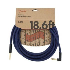 Fender 18.6' Angled Festival Pure Hemp 5.5 m Enstrüman Kablosu