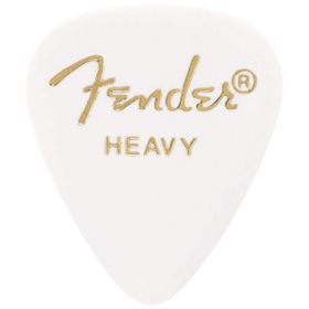 Fender 351 Beyaz Celluloid Thin Gitar Penası