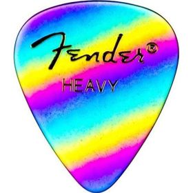 Fender 351 Heavy Zebra 12’li Pena Seti