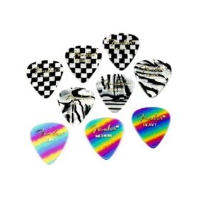 Fender 351 Heavy Zebra 12’li Pena Seti