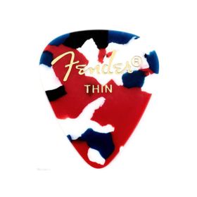 Fender 351 Shape Classic Picks Confetti Thin Pena