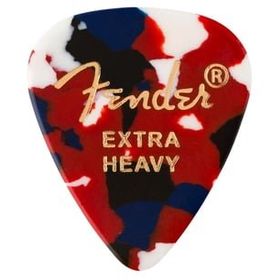Fender 351 Shape Classic Picks Confetti Thin Pena