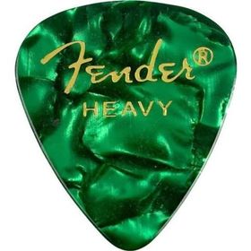 Fender 351 Shape Classic/Premium Celluloid Picks White Thin Pena