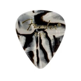 Fender 351 Shape Classic/Premium Celluloid Picks White Thin Pena