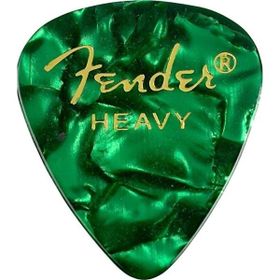 Fender 351 Yeşil Heavy Gitar Penası