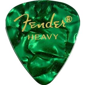 Fender 351 Yeşil Heavy Gitar Penası