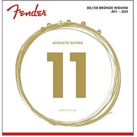 Fender 70CL 80-20 Bronze 11-50 Akustik Gitar Teli