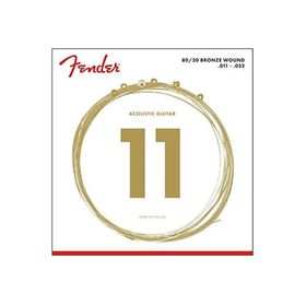 Fender 70CL 80-20 Bronze 11-50 Akustik Gitar Teli