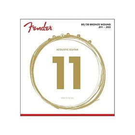 Fender 70CL 80-20 Bronze 11-50 Akustik Gitar Teli