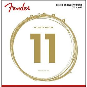 Fender 70CL 80-20 Bronze 11-50 Akustik Gitar Teli