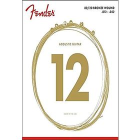 Fender 70L 80/20 Bronze Ball End 12-52 Akustik Gitar Teli