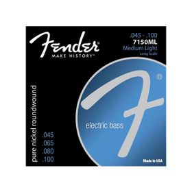 Fender 7150ML Pure Nickel Roundwound Long Scale Bas Gitar Teli