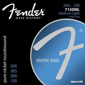 Fender 7150ML Pure Nickel Roundwound Long Scale Bas Gitar Teli