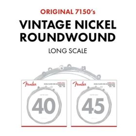 Fender 7150ML Pure Nickel Roundwound Long Scale Bas Gitar Teli