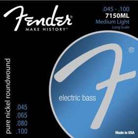 Fender 7150ML Pure Nickel Roundwound Long Scale Bas Gitar Teli