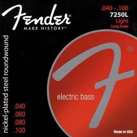 Fender 7250 Nickel Plated 7250L Light Bas Gitar Teli