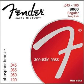 Fender 8060 Acoustic Bass Strings Takım Tel Akustik Bas Gitar Teli