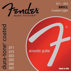 Fender 880CL Coated 80/20 Bronze Akustik Gitar Teli