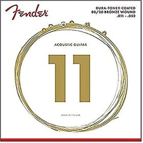 Fender 880CL Coated 80/20 Bronze Akustik Gitar Teli