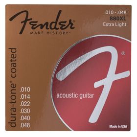 Fender 880XL Coated 80/20 Bronze Akustik Gitar Teli
