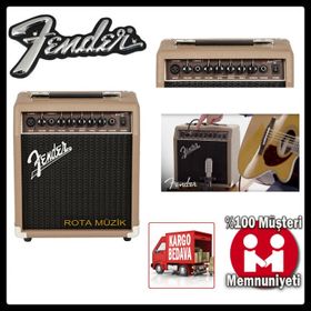 Fender ACOUSTASONİC 15 Gitar Amfisi