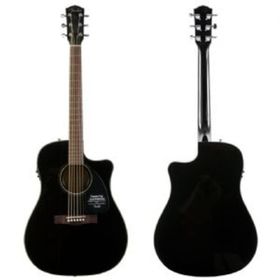 Fender CD-60SCE Black Elektro Akustik Gitar