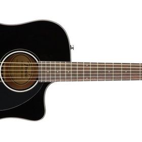 Fender CD-60SCE Black Elektro Akustik Gitar