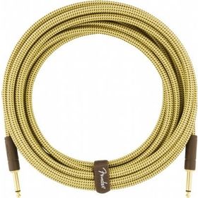 Fender Deluxe Düz Uç 3 m Tweed Enstrüman Kablo