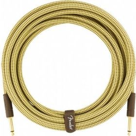 Fender Deluxe Düz Uç 3 m Tweed Enstrüman Kablo