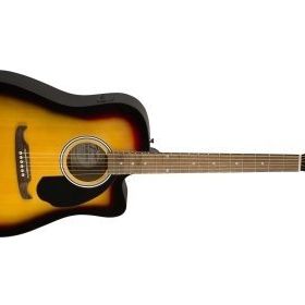 Fender FA-125CE WNBLK Elektro Akustik Gitar
