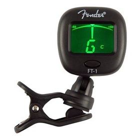 Fender FT-1 Pro Clip-On Tuner Siyah Akort Aleti