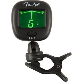 Fender FT-1 Pro Clip-On Tuner Siyah Akort Aleti