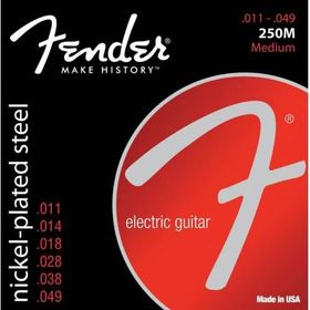 Fender Nickel-Plated 250M Medium Elektro Gitar Teli