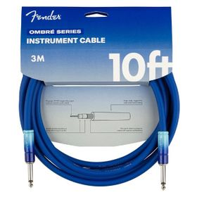 Fender Ombre Düz/Düz Uçlu 3 m Belair Mavi Enstrüman Kablosu