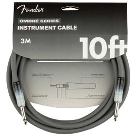 Fender Ombre Düz/Düz Uçlu 3 m Silver Smoke Enstrüman Kablosu