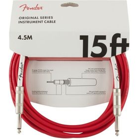 Fender Original Kırmızı 4,5 m Gitar Kablosu
