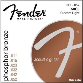 Fender Phosphor Bronze 60CL Custom Light Akustik Gitar Teli