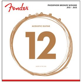Fender Phosphor Bronze 60L Light Akustik Gitar Teli