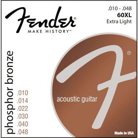 Fender Phosphor Bronze 60XL Extra Light Akustik Gitar Teli