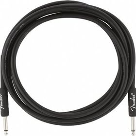 Fender Professional 3 m Düz Siyah Enstrüman Kablosu